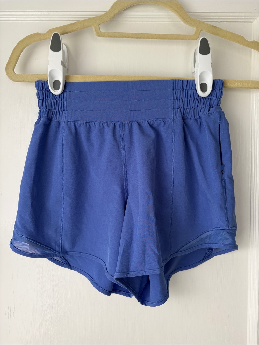 Lululemon - Women's High-Waist Athletic Shorts — Periwinkle